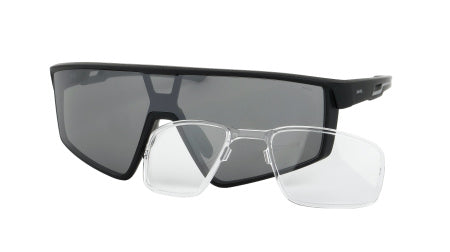 INVU. Mascherina Da Sole Sportiva Con Clip Da Vista Uomo Ultra Polarized IA22610A