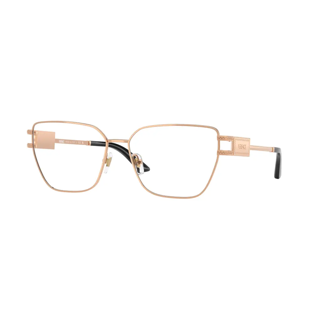 Occhiali da vista Versace VE1301 donna montatura oro con dettagli rosa oro