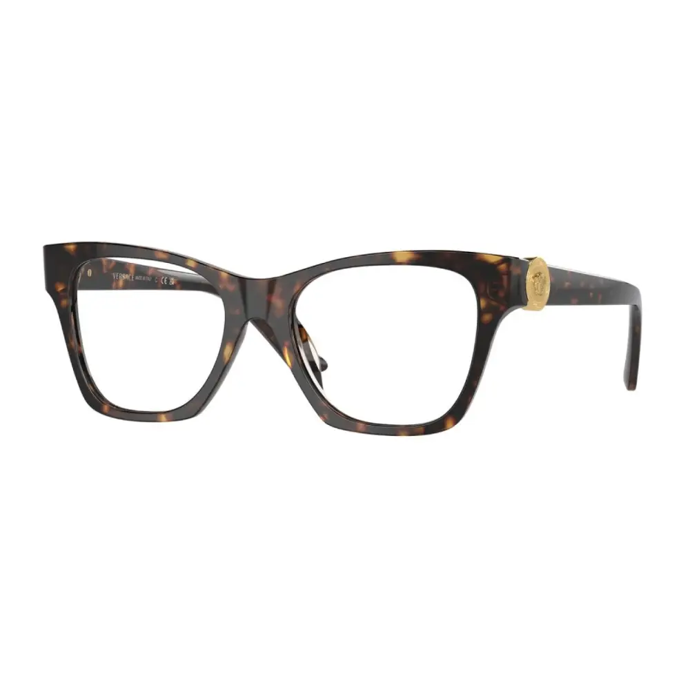 Occhiali da vista Versace VE3341U tartaruga cat-eye oro donna