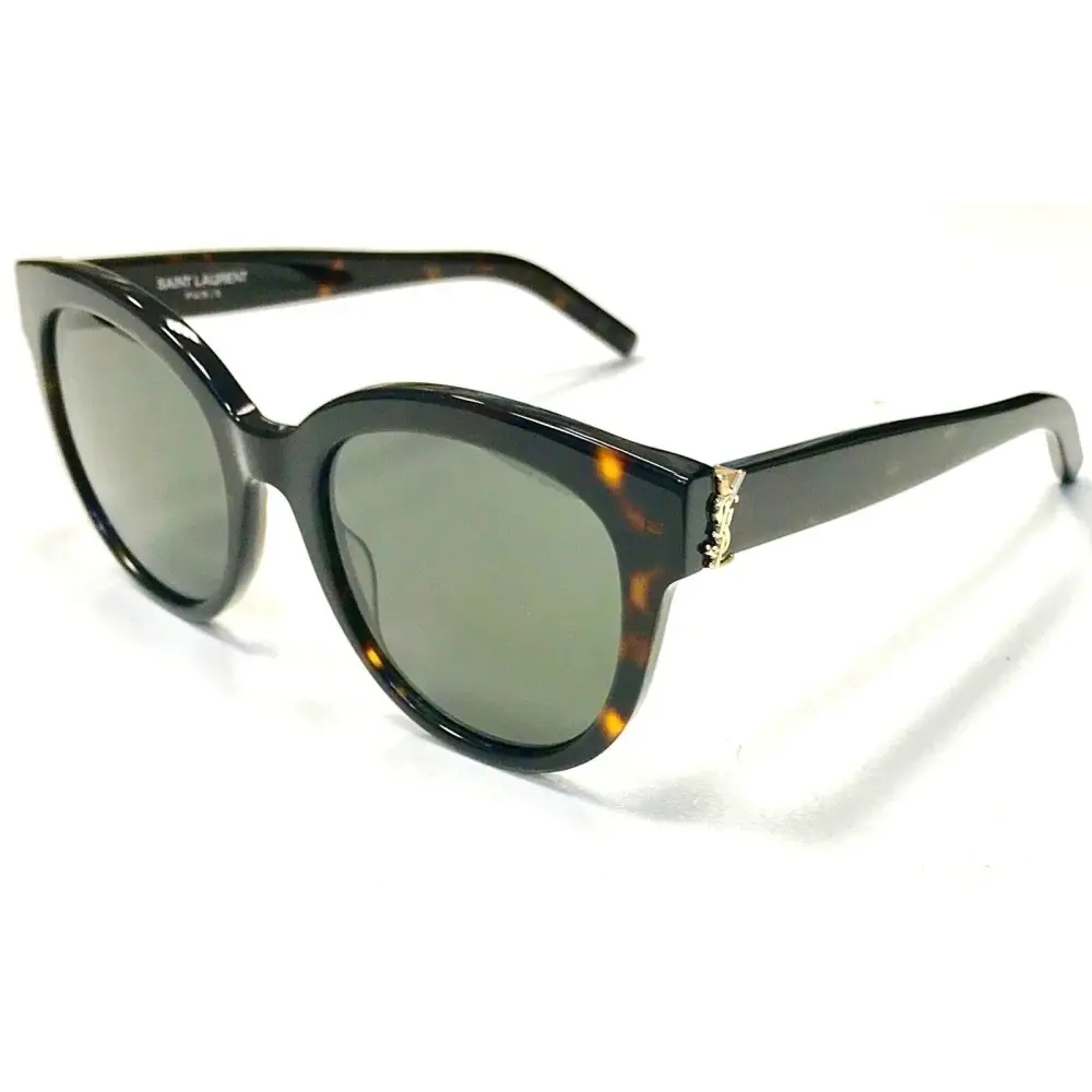 Occhiali da sole Yves Saint Laurent SLM29 tortoishell con lenti nero-verde